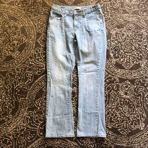 y2k riders straight leg mom jeans